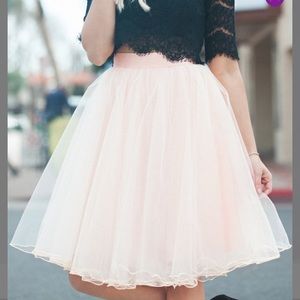Tulle skirt